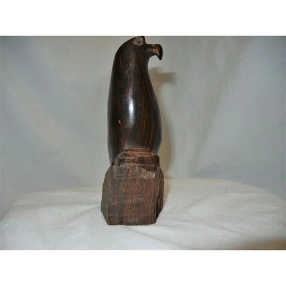 Ironwood‎ Eagle, hand carved, bird lover, nature lover, animal figurine - Picture 4 of 6